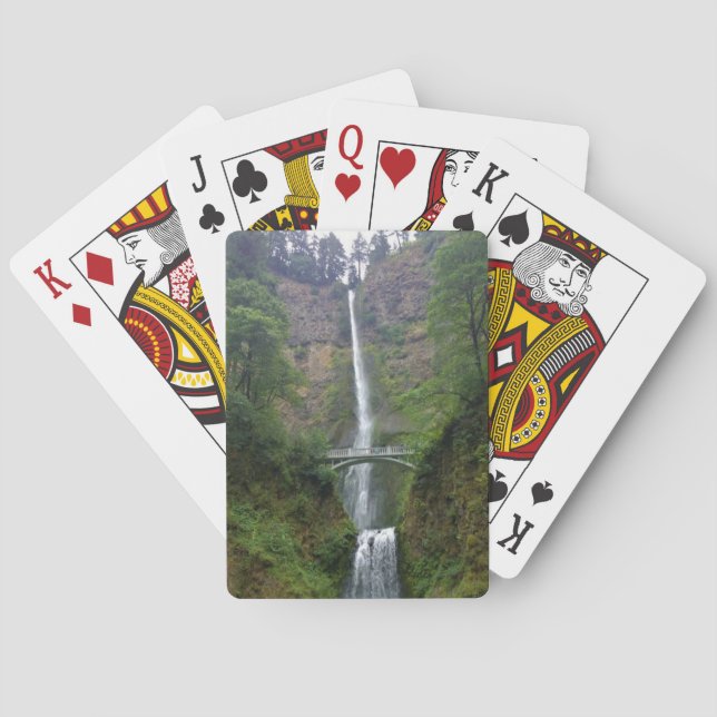 Multnomah Falls, OR Poker Cards (Back)