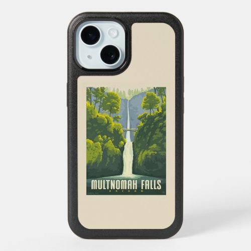 Multnomah Falls  Oregon iPhone 15 Case