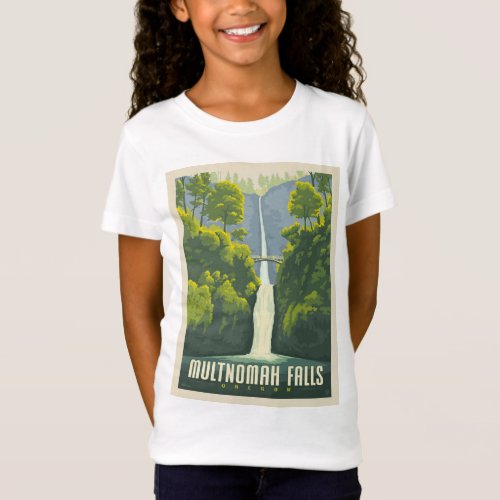 Multnomah Falls  Oregon T_Shirt