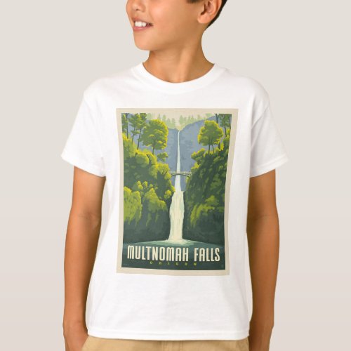 Multnomah Falls  Oregon T_Shirt