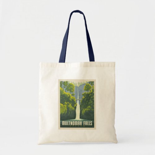 Multnomah Falls  Oregon Tote Bag