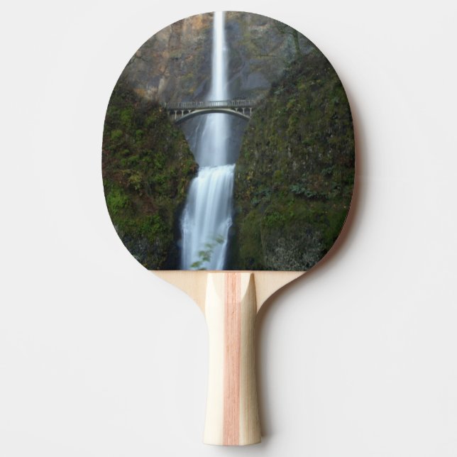 Multnomah Falls Ping-Pong Paddle (Front)