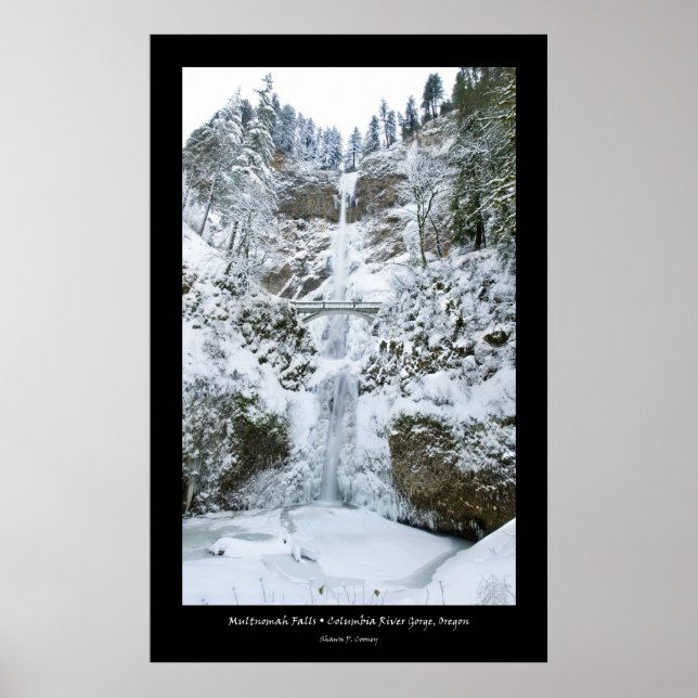 Multnomah Falls Poster (Front)
