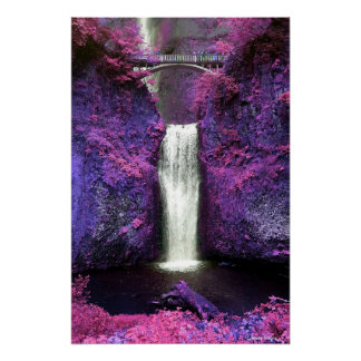 Multnomah Falls Poster 18.67" x 28"