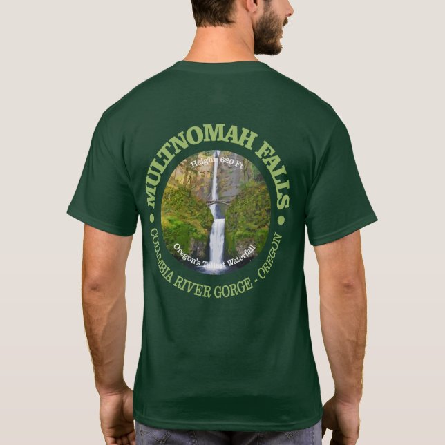 Multnomah Falls T-Shirt (Back)