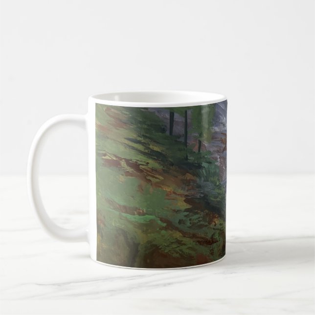 Multnomah Falls View Coffee Mug (Left)
