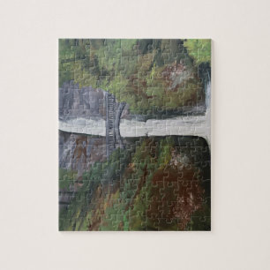 Multnomah Falls View Jigsaw Puzzle