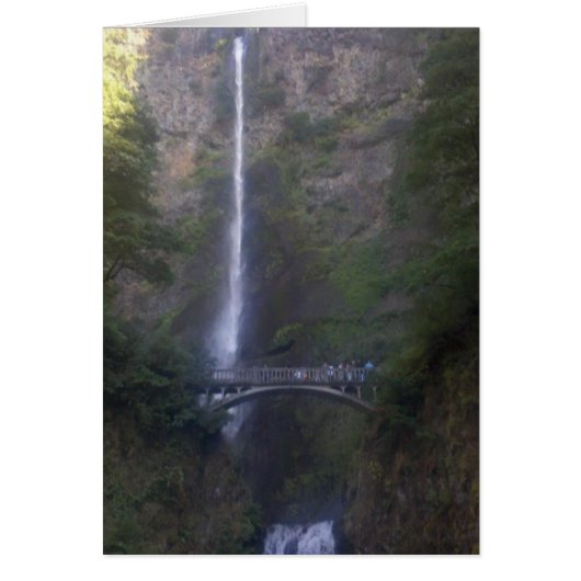 Multnomah Falls Waterfall Cards (Front)