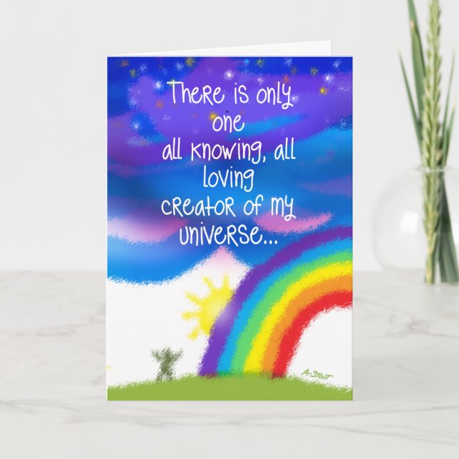 MUM - My loving “Creator” is you! Card (Front)