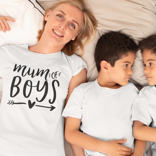 Mum of Boys T_Shirt