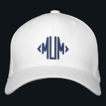Mum Simple Modern Typography Custom Embroidered Baseball Cap<br><div class="desc">Mum Simple Modern Typography Custom Embroidered Baseball Cap features the simple modern embroidered text "Mum". Perfect as a gift for Mum for Mother's Day,  Christmas,  birthday and more. Created by Evco Studio www.zazzle.com/store/evcostudio</div>