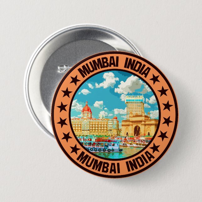 Mumbai                                             button (Front & Back)