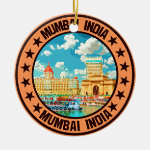 Mumbai ceramic ornament