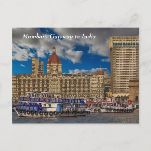 Mumbai _ Gateway to India Postcard