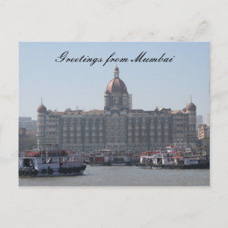 mumbai greetings postcard