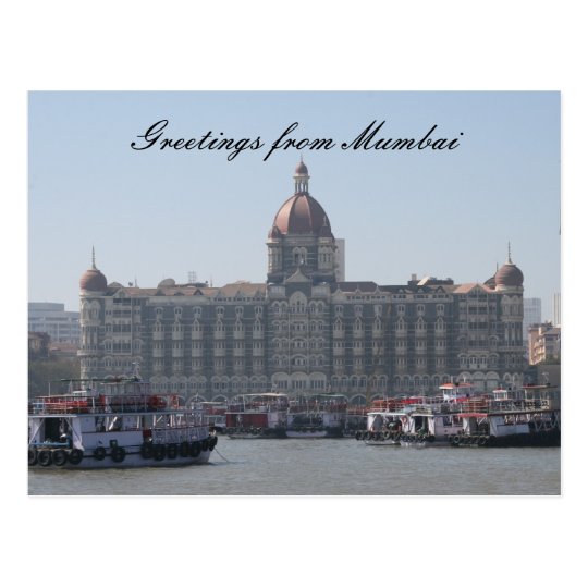 mumbai greetings postcard