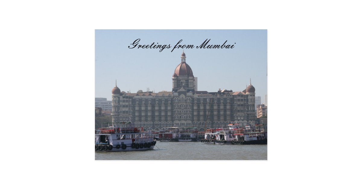 mumbai greetings postcard
