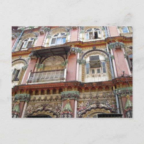 Mumbai India Architecture Postcard