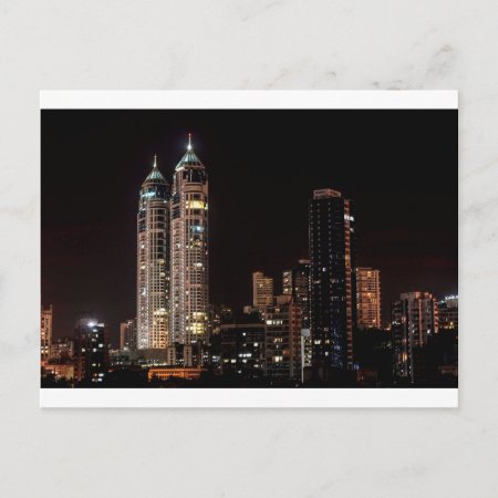 Mumbai India Skyline Postcard