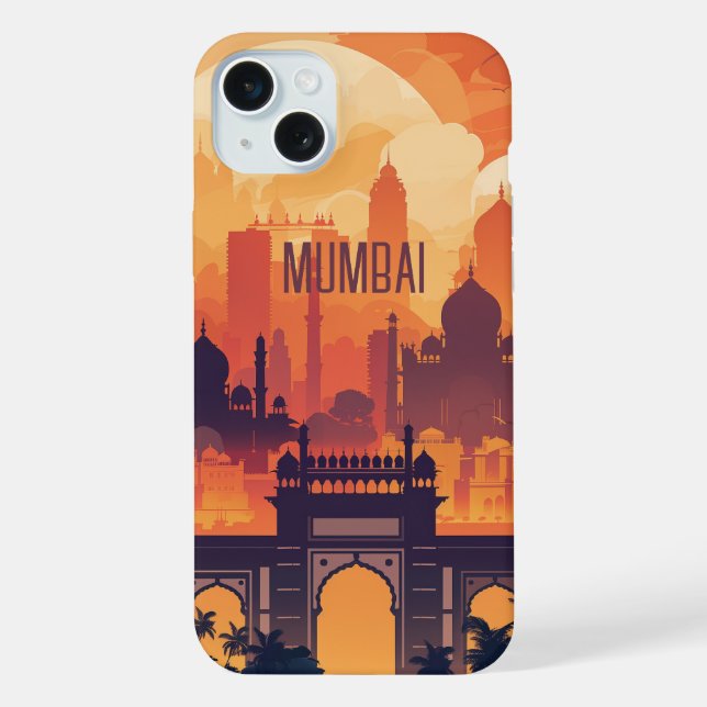 Mumbai Iphone Case (Back)