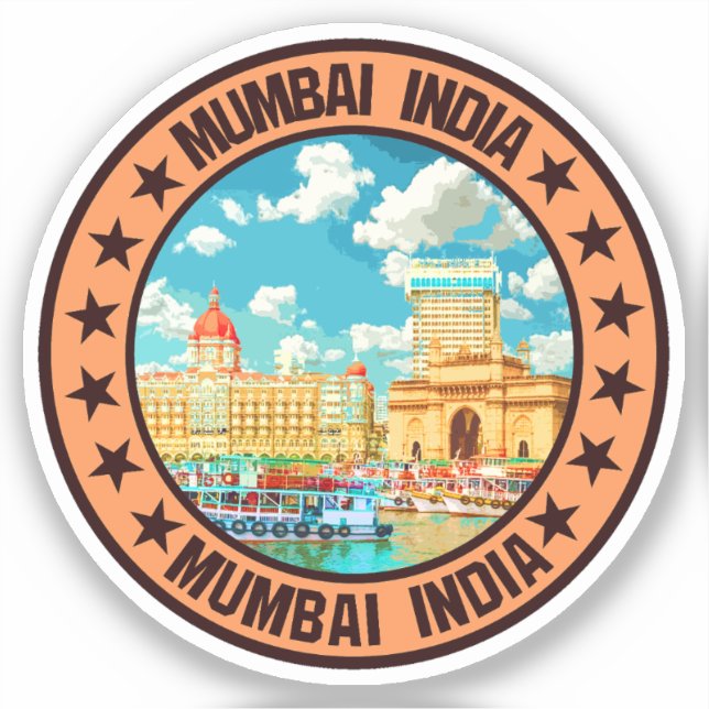 Mumbai                                             sticker (Front)