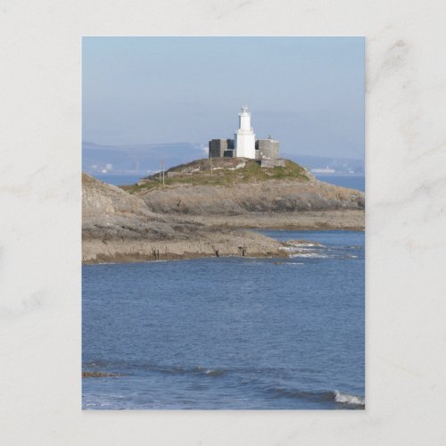 Mumbles Lighthouse Mumbles Postcard