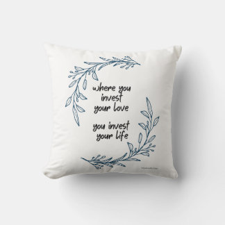 Mumford & Son's "Awake My Soul" Pillow