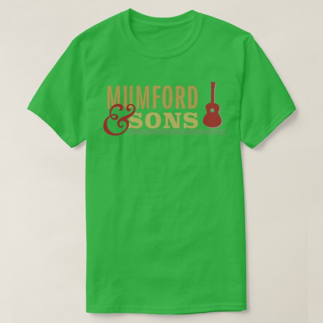 Mumford Sons T-Shirt (Design Front)