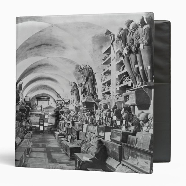 Mummies of catacomb of Palermo, Italy Binder (Front/Inside)