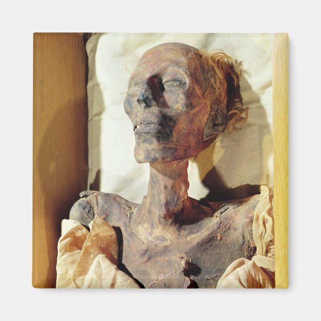 Mummified body of Ramesses II  found in a tomb Magnet (Front)