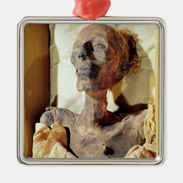 Mummified body of Ramesses II  found in a tomb Metal Ornament (Front)