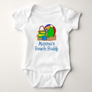 Mummu's Beach Buddy Baby Bodysuit
