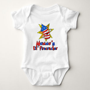 Mummu's Little Firecracker Baby Bodysuit