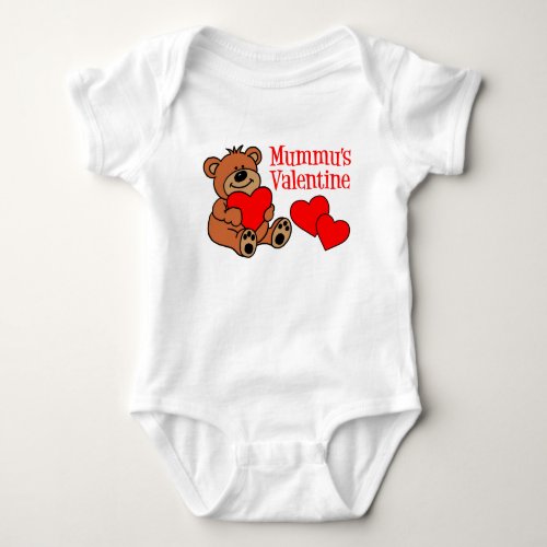 Mummus Valentine Baby Bodysuit