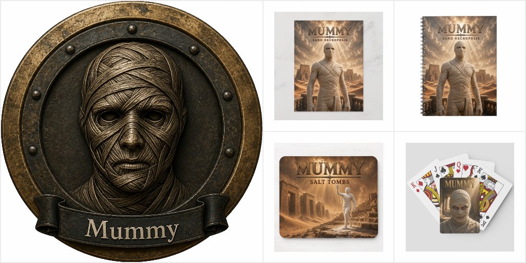 Mummy collection Dark Cinema art