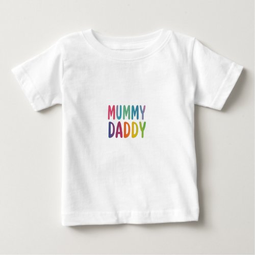 Mummy daddy baby T_Shirt