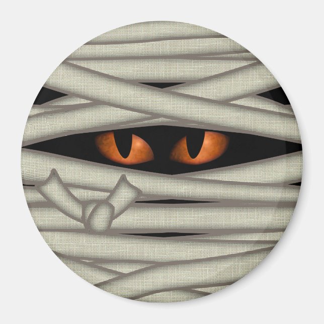 Mummy Eyes Orange ID685 Magnet (Front)