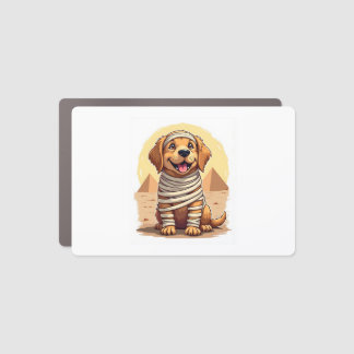 Mummy Golden Retriever Car Magnet