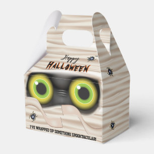 Mummy Halloween Monster Favor Boxes