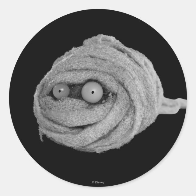 Mummy Hamster Classic Round Sticker (Front)