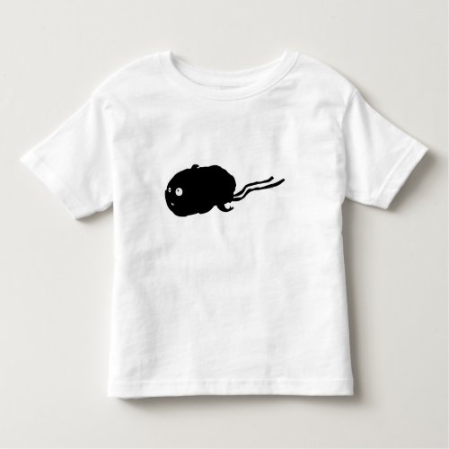 Mummy Hamster Silhouette Toddler T_shirt
