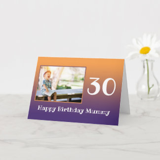 Mummy Happy Birthday Year Photo Template From Kids