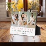 'Mummy & Me' 1st Mother's Day 3 x Photo Collage Plaque<br><div class="desc">Capture the beautiful bond between mother and child with our customizable 'Mommy & Me' Keepsake Photo Plaque. It features 3 of your favourite photos and a handwritten text 'Mommy & Me', making it a heartfelt gift for first-time moms. To make it extra special, it includes a personalised message 'with love'....</div>
