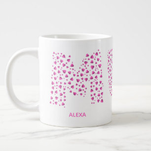 Mummy Modern Kids name  Mum  Giant Coffee Mug
