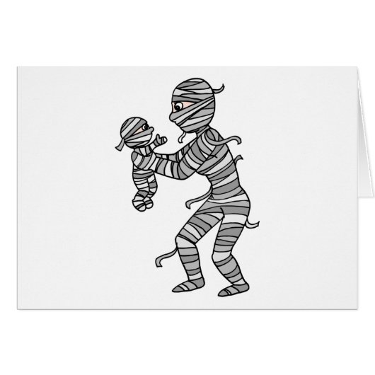 Mummy Mommy Cards (Front Horizontal)