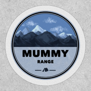 Mummy Mountain Range Colorado Camping Patch