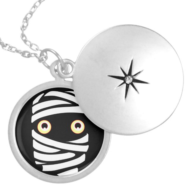 Mummy Necklace Halloween Costume Mummy Necklace (Front)