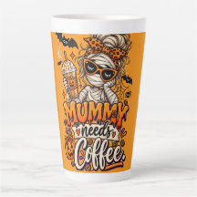 "Mummy needs coffee."