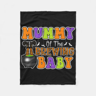 Mummy Of Brewing Baby Halloween Costume 1 Fleece Blanket