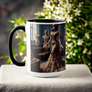 Mummy Queen Steampunk Vintage Victorian Mug